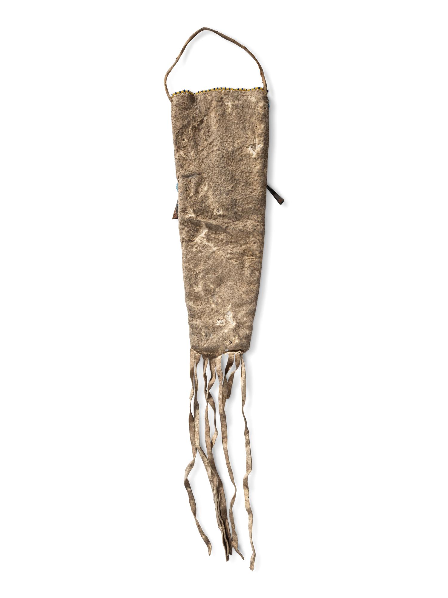 Blackfeet Beaded Hide Knife Sheath