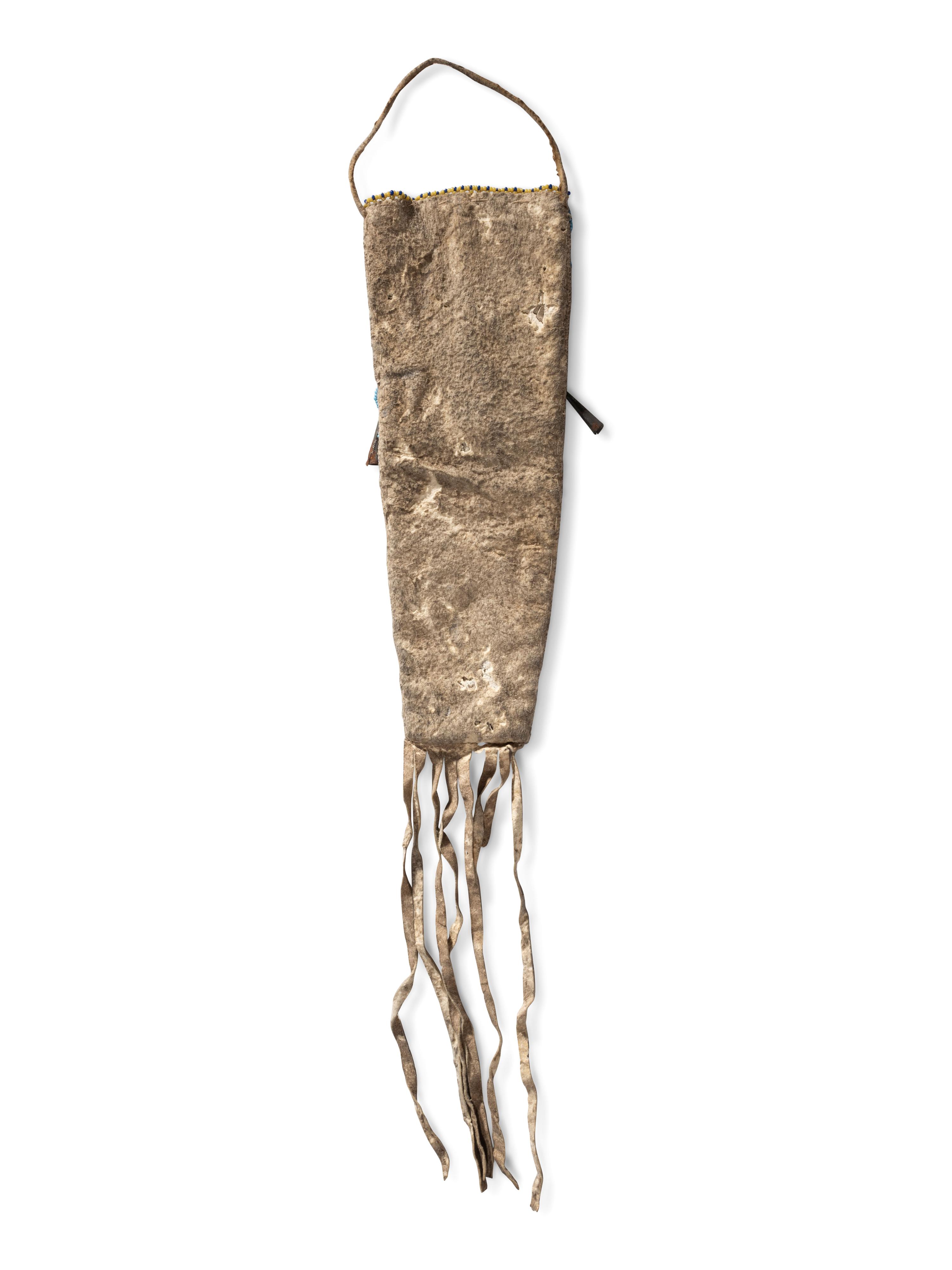 Blackfeet Beaded Hide Knife Sheath