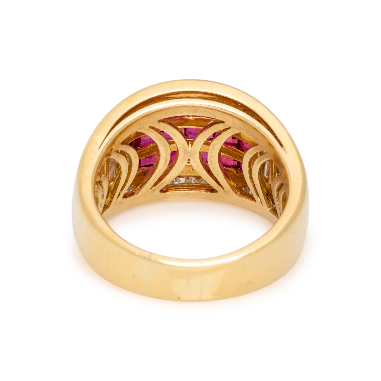 RUBY AND DIAMOND RING