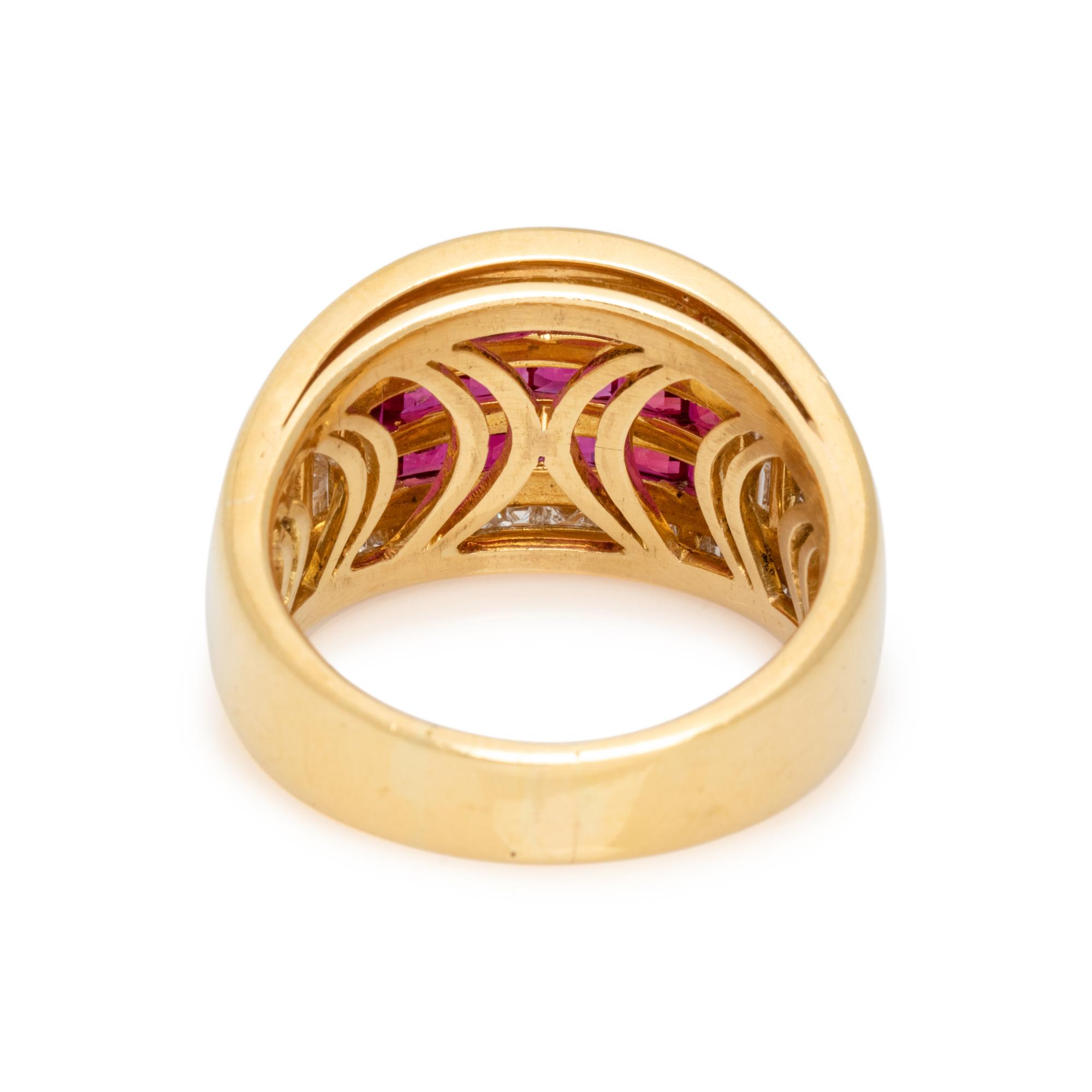 RUBY AND DIAMOND RING