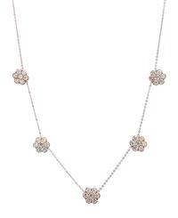 DIAMOND CLUSTER NECKLACE