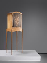 Trompe l'oeil Marquetry Cabinet