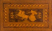 A Pair of Italian Parquetry Occasional Tables