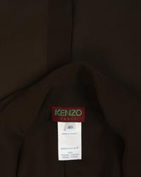 Eight Kenzo Items: One Dress, One Four-Piece Ensemble, One Two-Piece Jacket Ensemble, and One Vest
