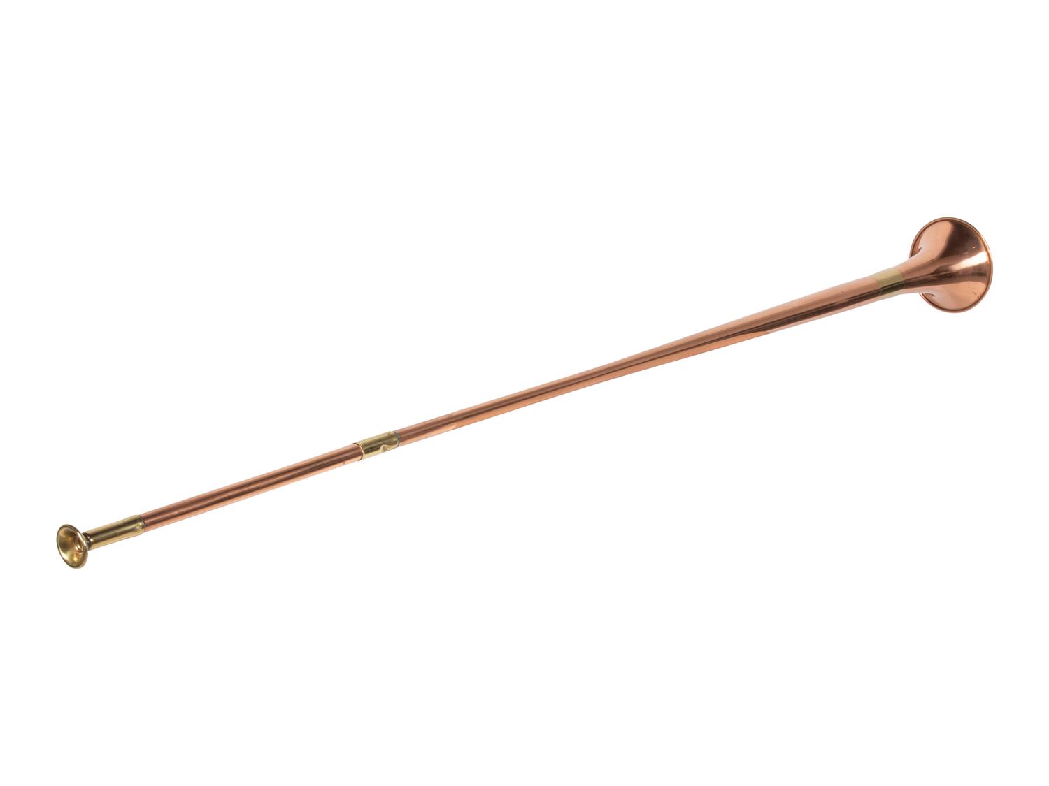 An English Copper and Brass Coaching Horn