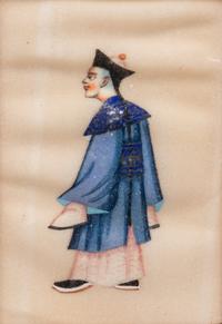 Eight Chinese Export Pith Paintings