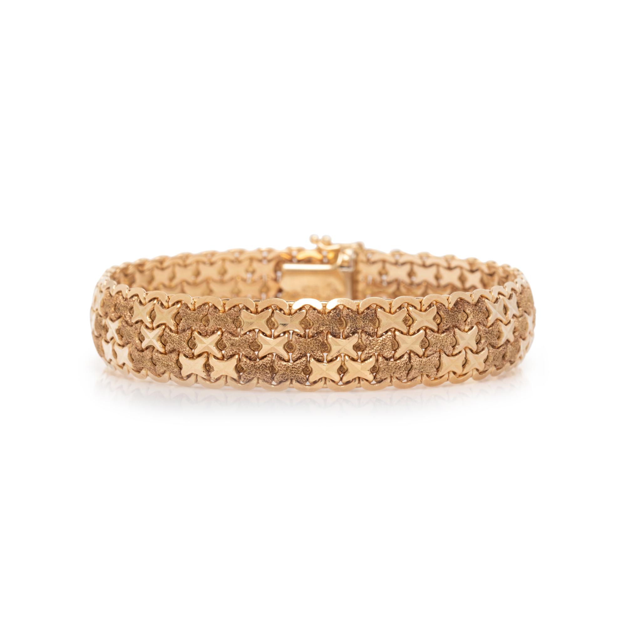 YELLOW GOLD BRACELET