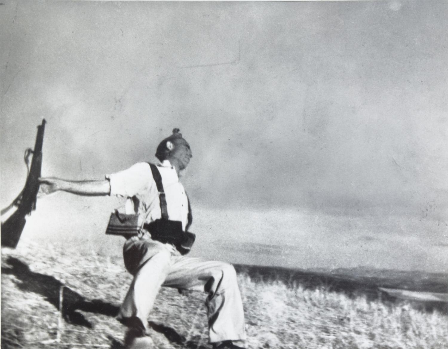 Robert Capa, (Hungarian, 1913-1954), The Falling Soldier
