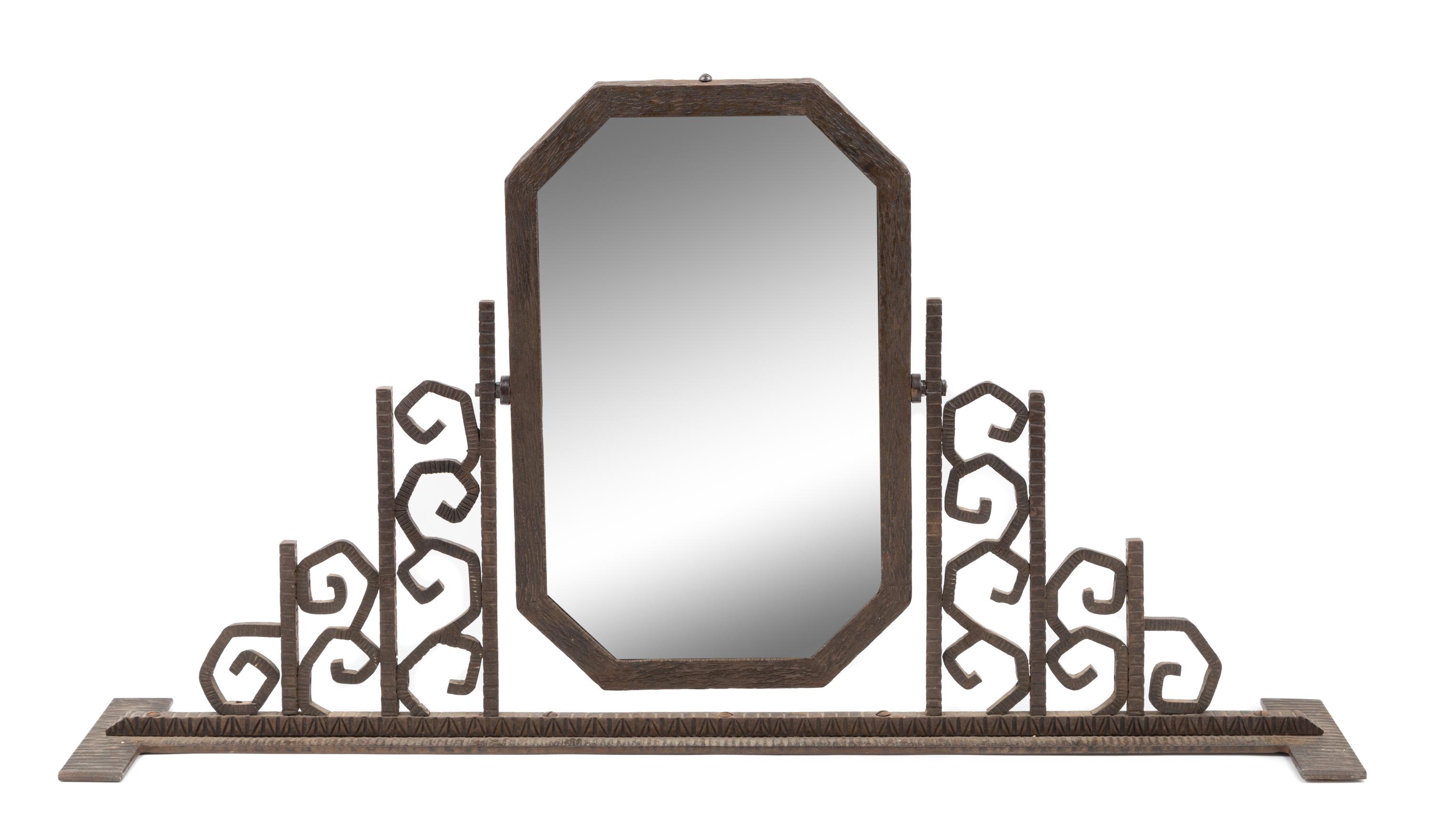 Art Deco, France, c.1930, table mirror