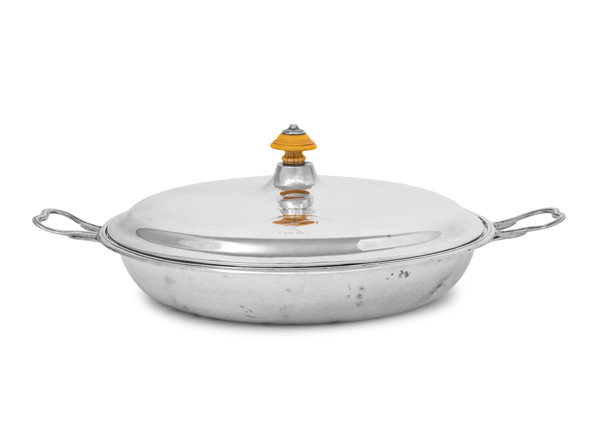 A George III Silver Covered Dish