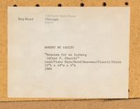 Requiem for an Iceberg (After F. Church) , 1989