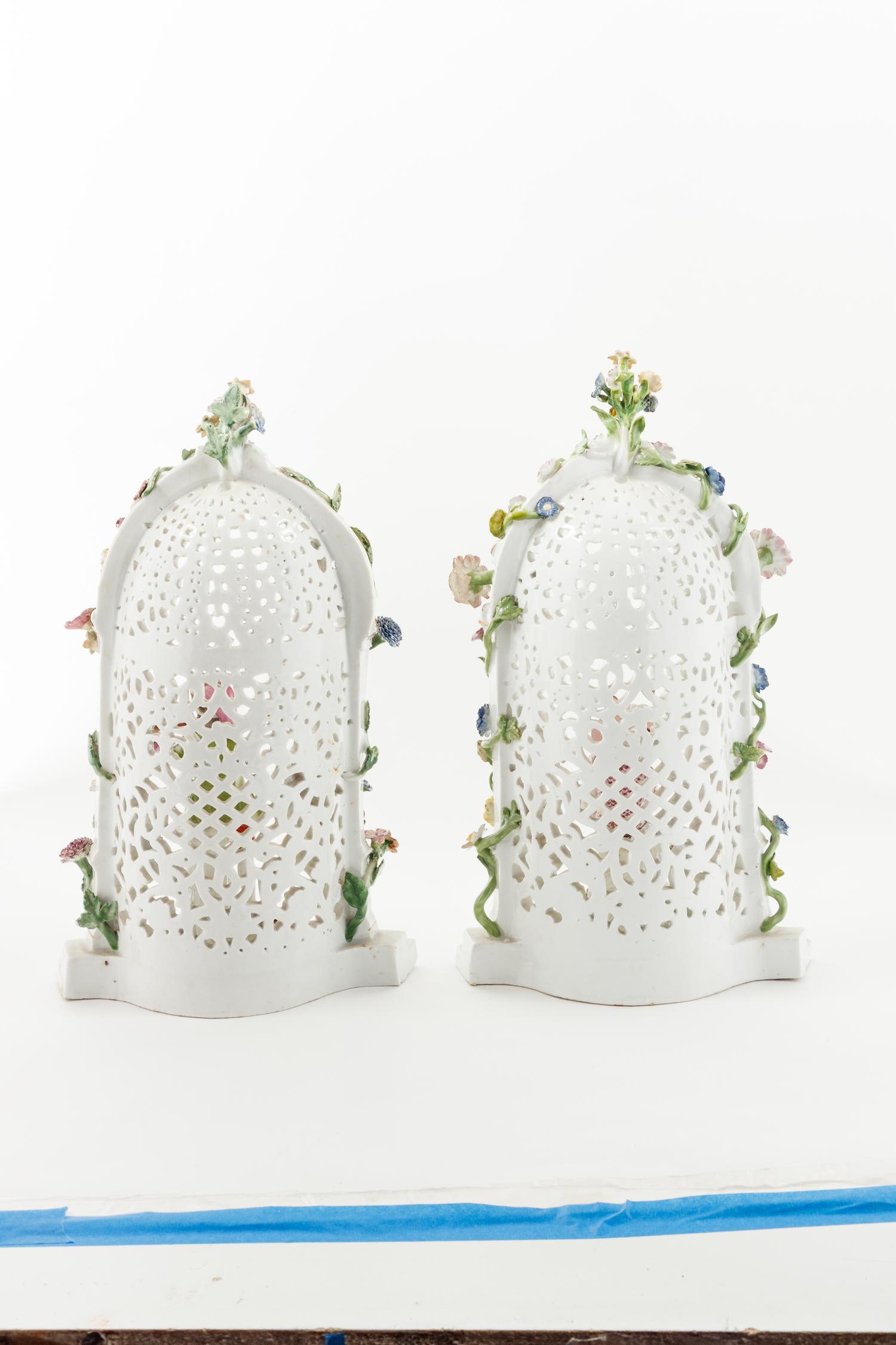 A Pair of Meissen Porcelain Figural Groups