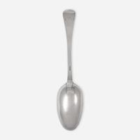 A silver tablespoon Nathaniel Hurd (1729-1777), Boston, MA, circa 1750