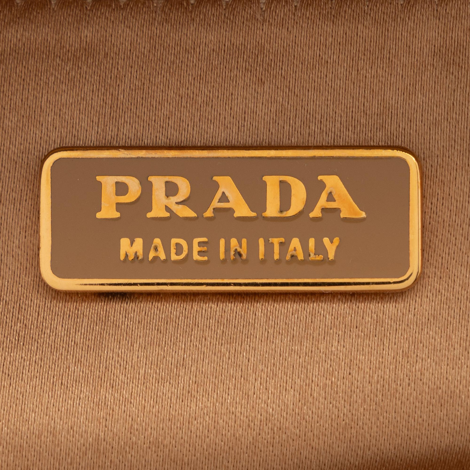 Prada, Tan Crocodile Handbag