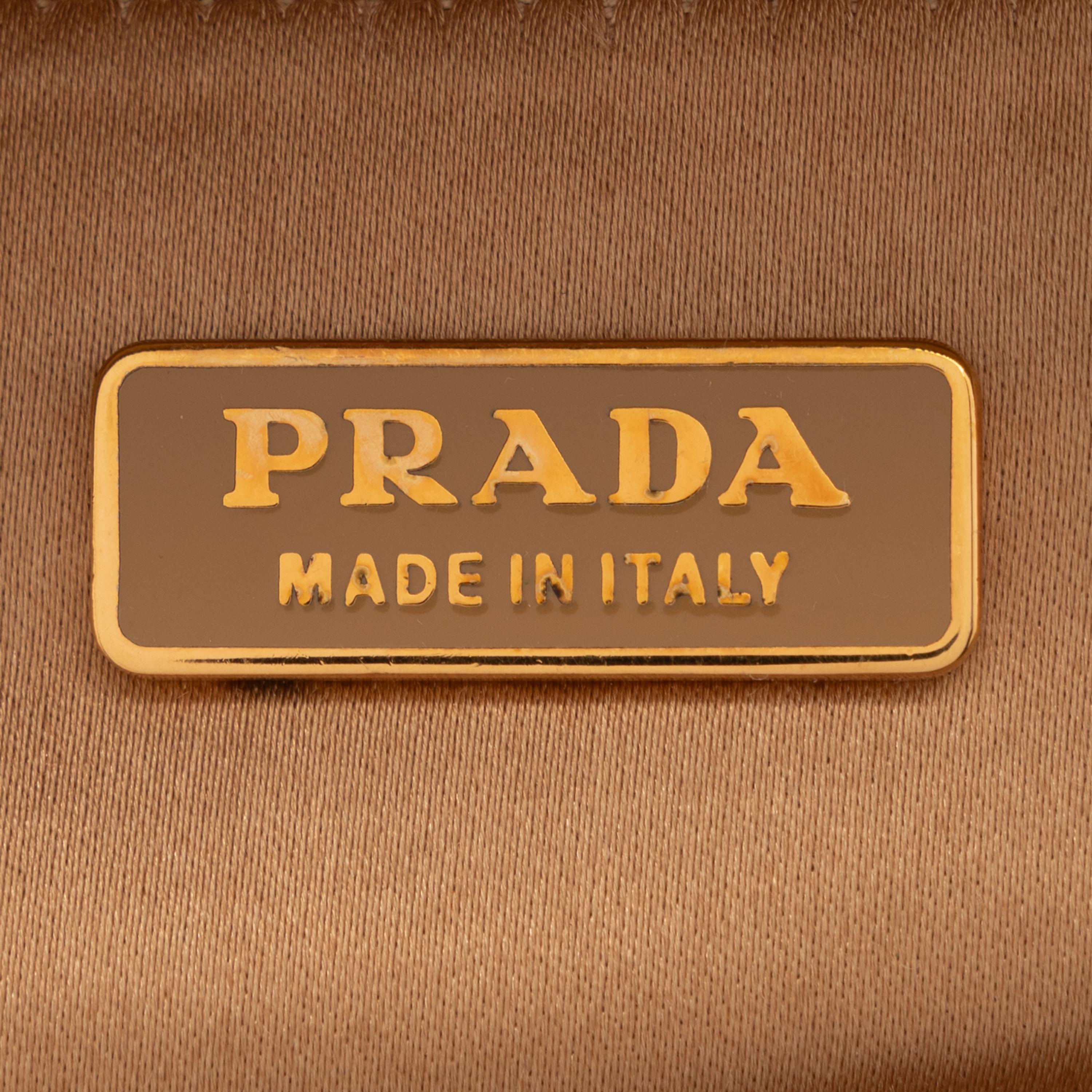 Prada, Tan Crocodile Handbag