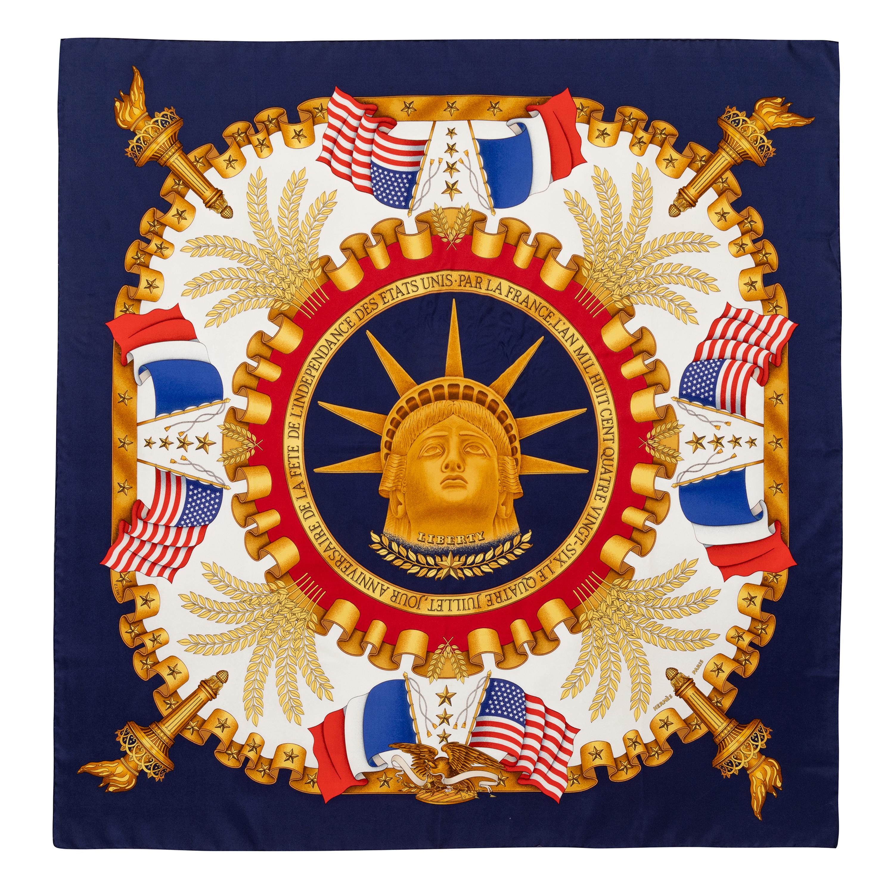 Hermès 90cm Silk Scarf