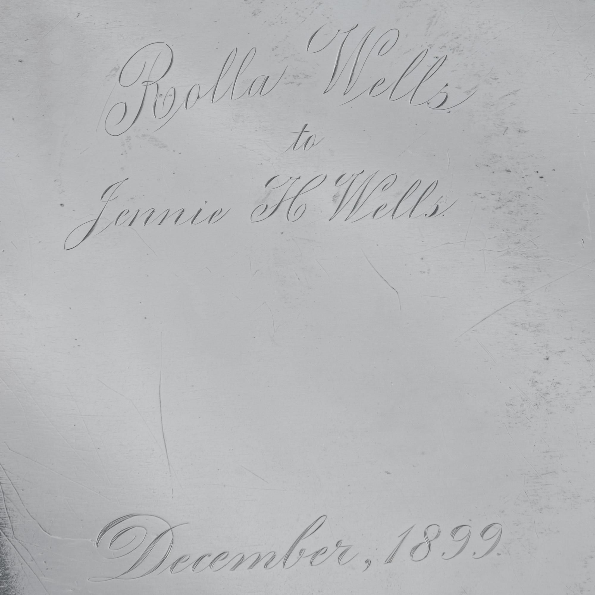 An American Silver Serving Tray