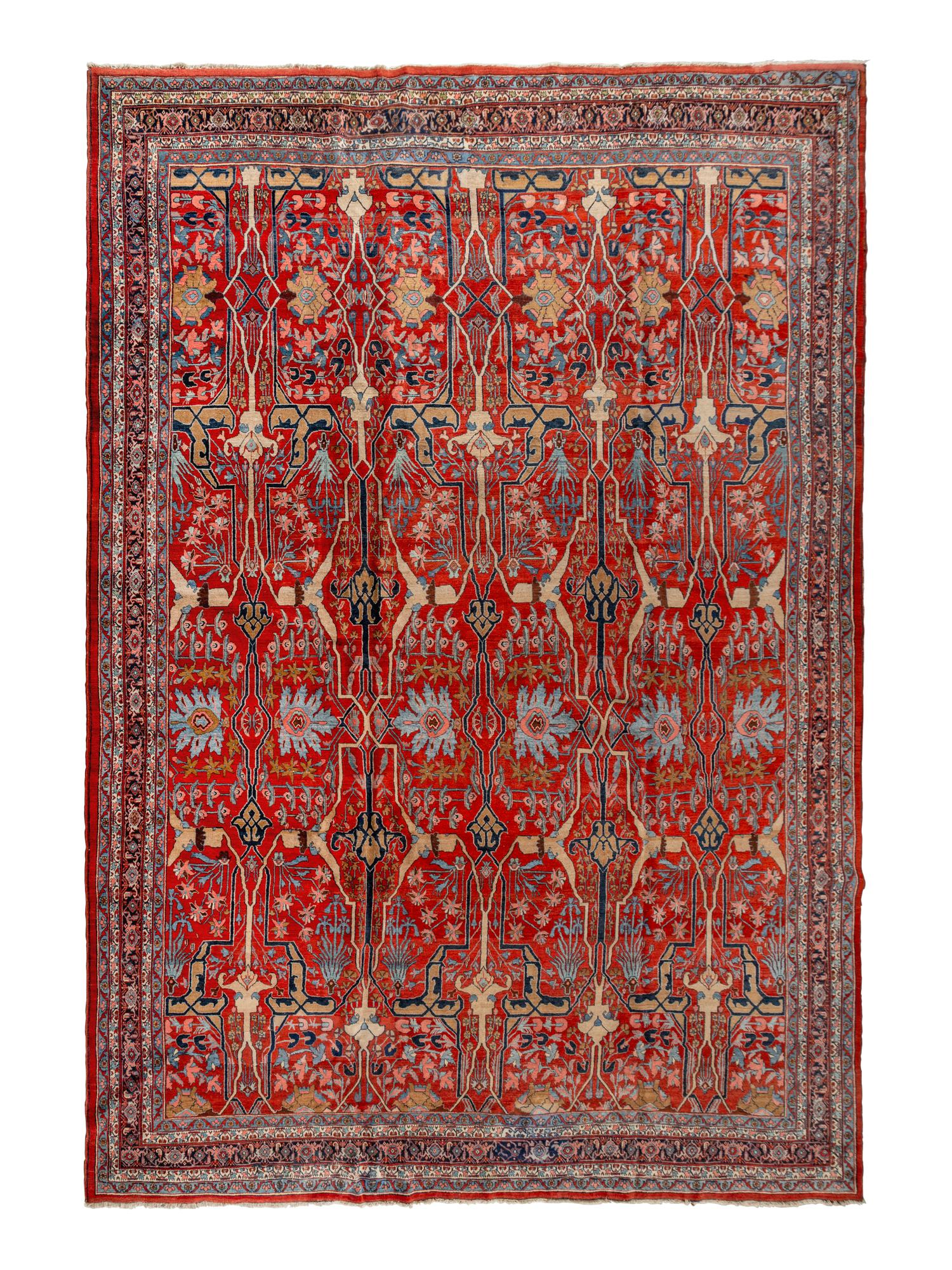 A Bijar Wool Rug