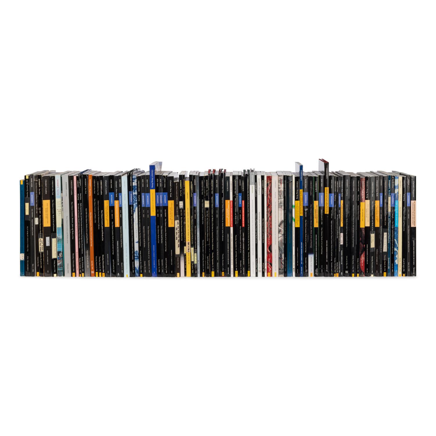 [CHINESE WORKS OF ART] a group of auction catalogues about Chinese Works of Art 中國藝術拍賣圖錄91冊