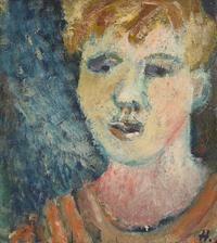 Grace Hartigan (American, 1922-2008) - Portrait of Jeff