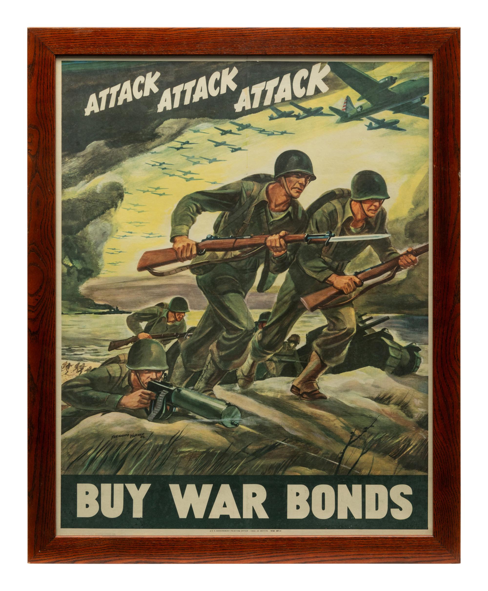 A Group of WWII Propaganda Posters
