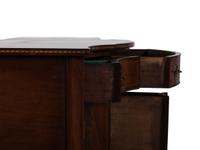 A Federal-Style Mahogany Bow Front Sideboard