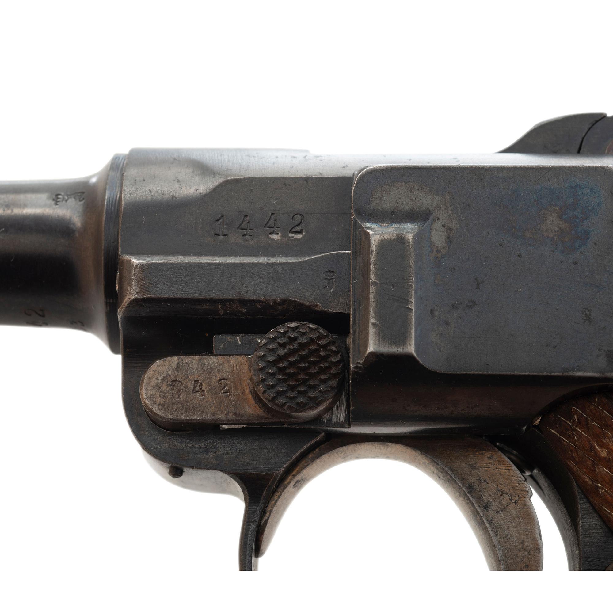 **Erfurt P.08 Luger Dated 1913