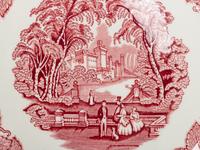 A Mason's Ironstone Vista Pattern Dinnerware Service