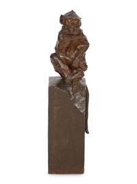 Singe pensif, 1908