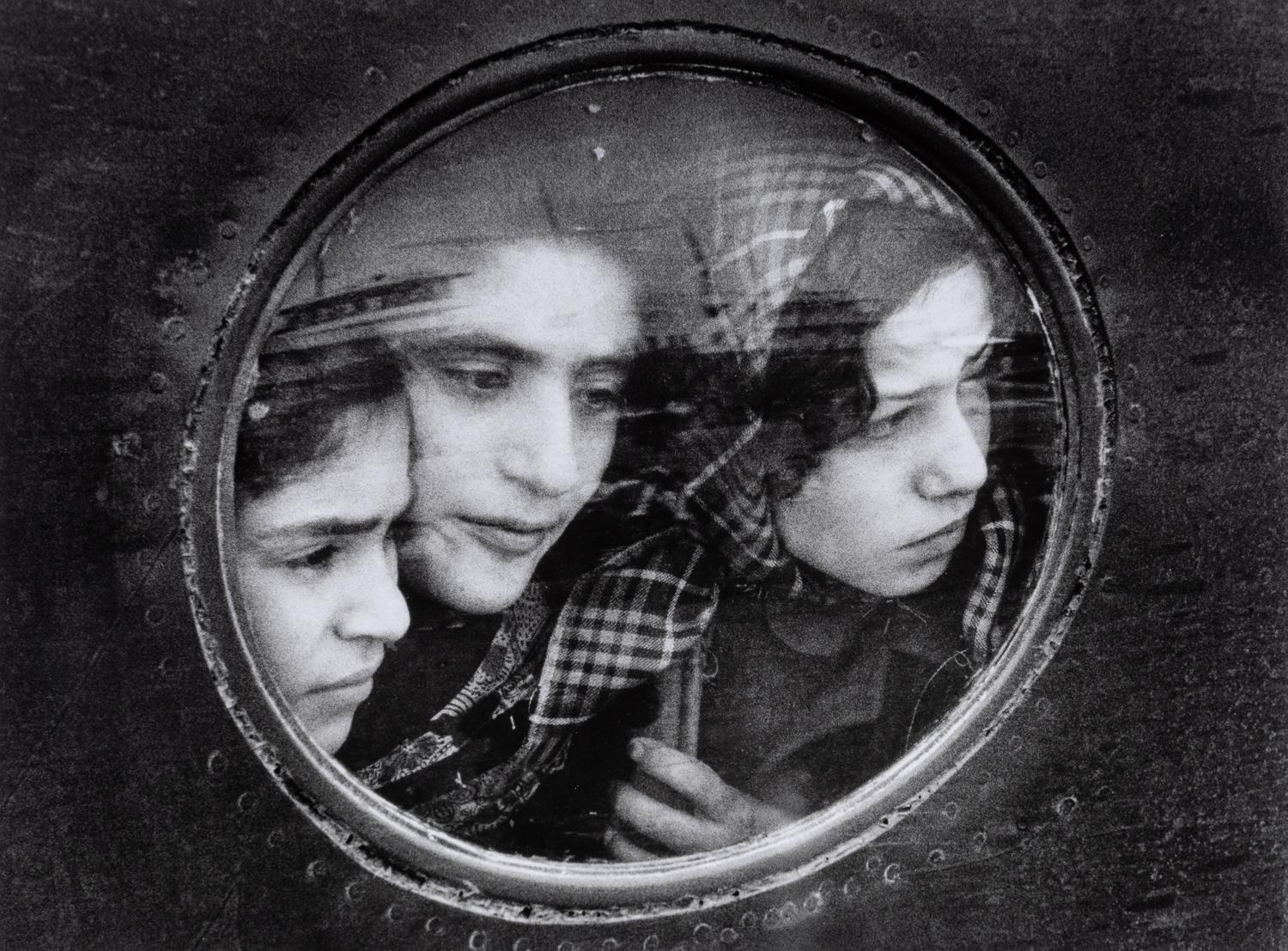 Ruth Orkin (1921-1985) Jewish Refugees at Lydda Airport, Tel Aviv, Israel, 1951