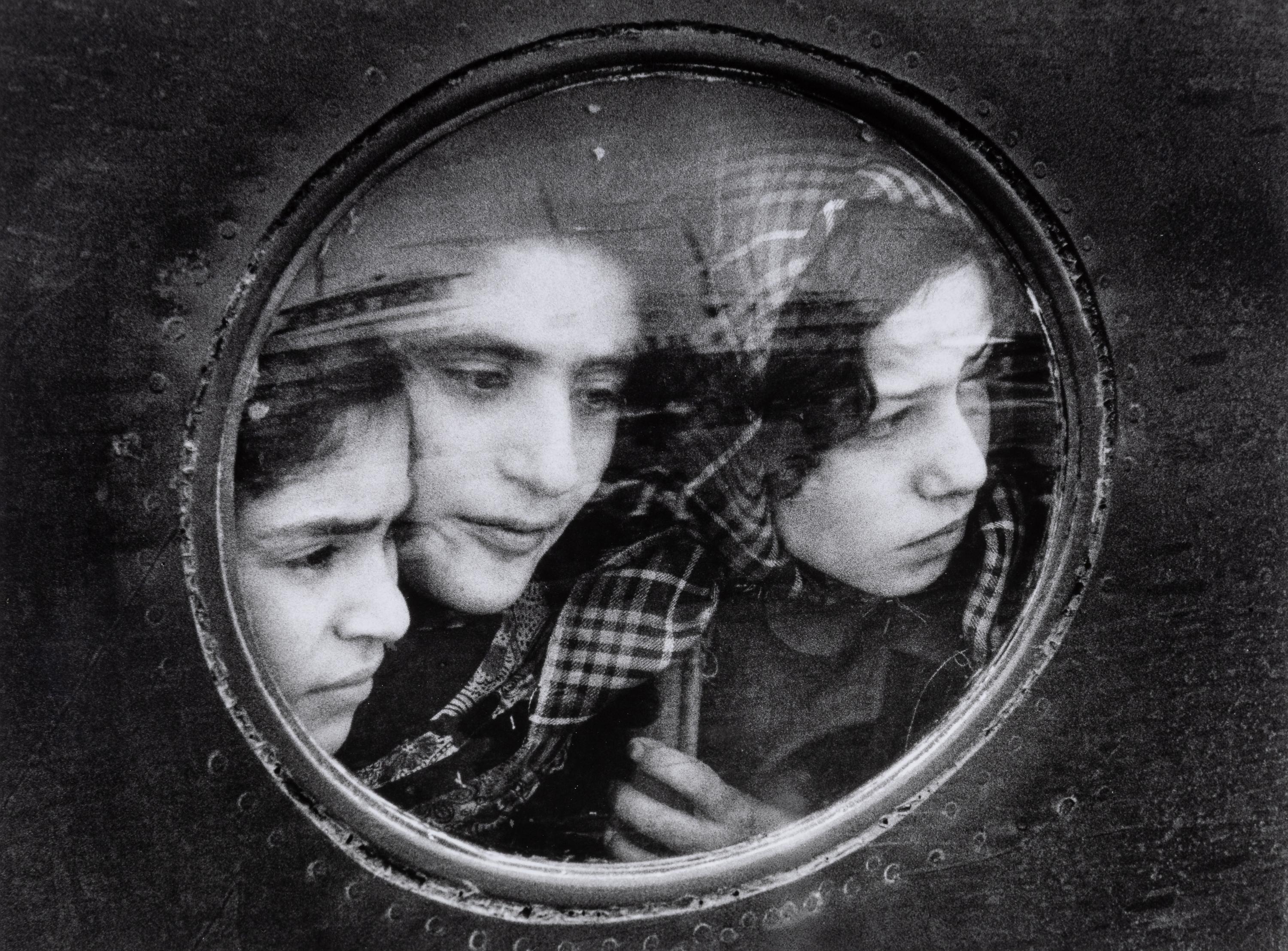 Ruth Orkin (1921-1985) Jewish Refugees at Lydda Airport, Tel Aviv, Israel, 1951