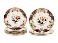 A Set of Twelve Royal Doulton Plates