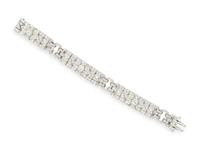 ART DECO, DIAMOND BRACELET