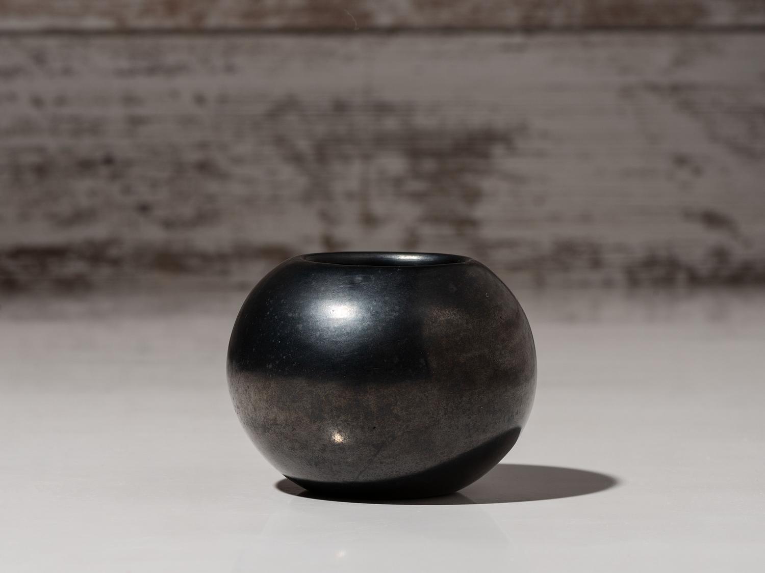 Blackware Pottery Bowl, February 1970