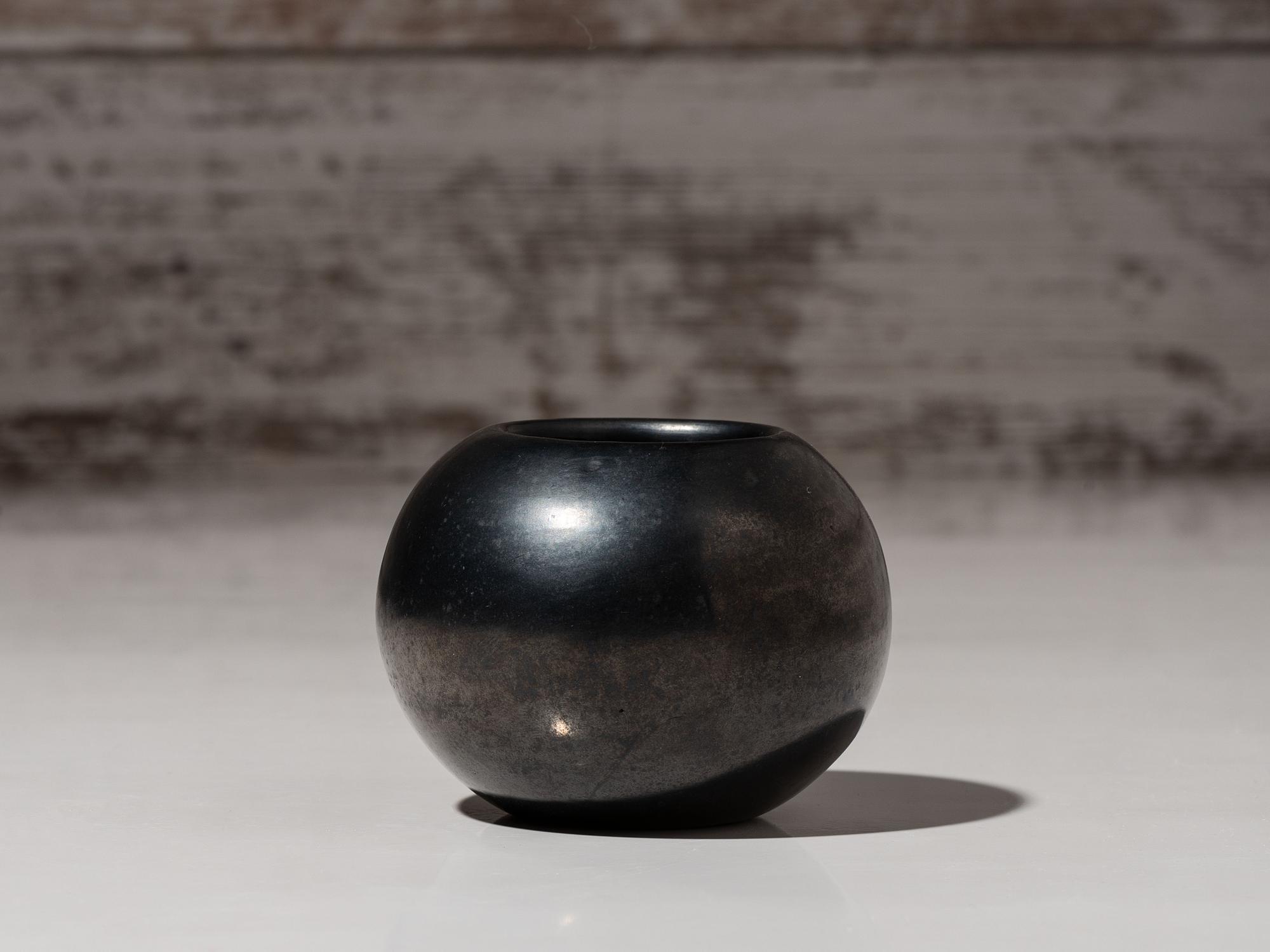 Blackware Pottery Bowl, February 1970