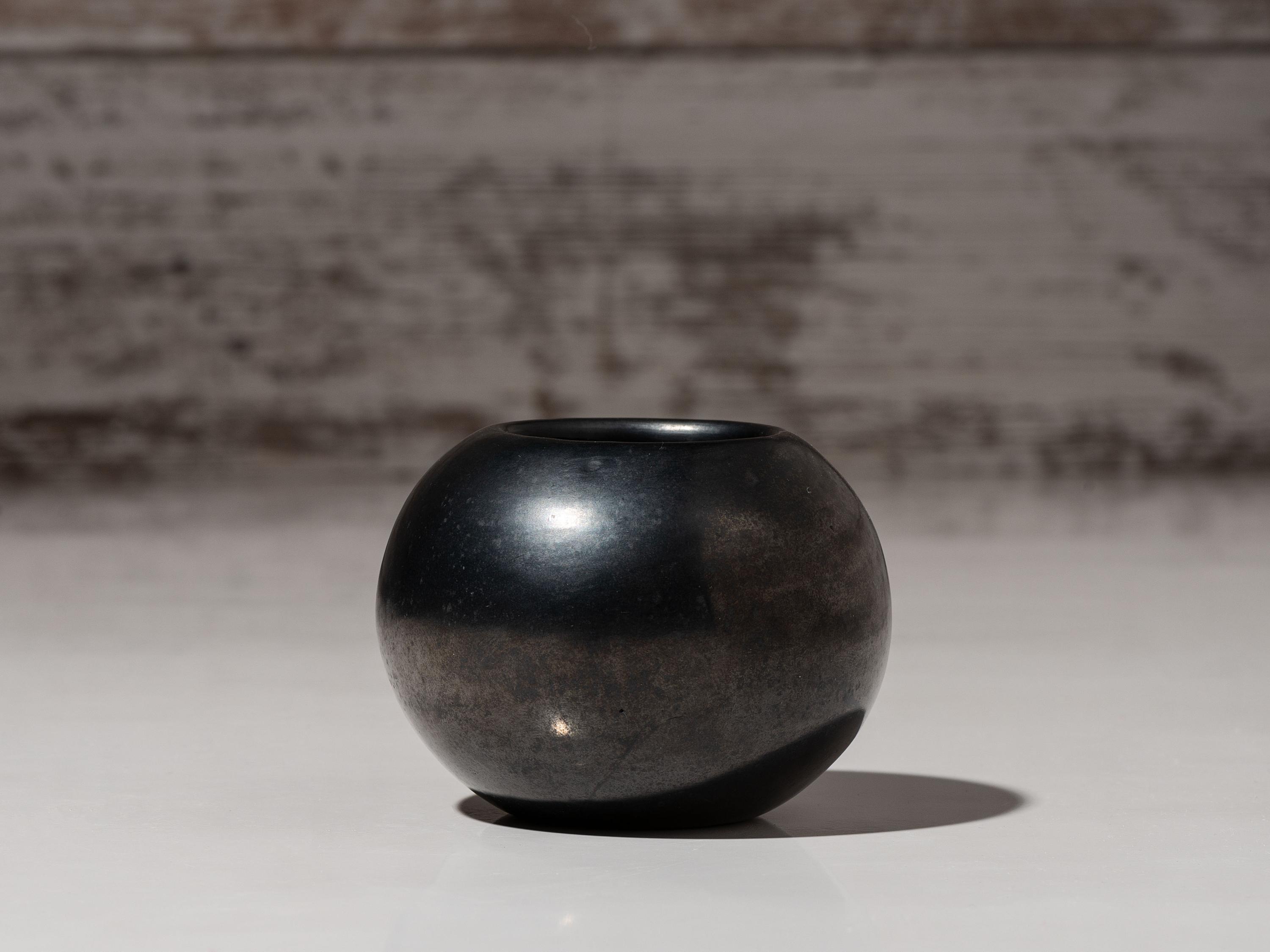 Blackware Pottery Bowl, February 1970