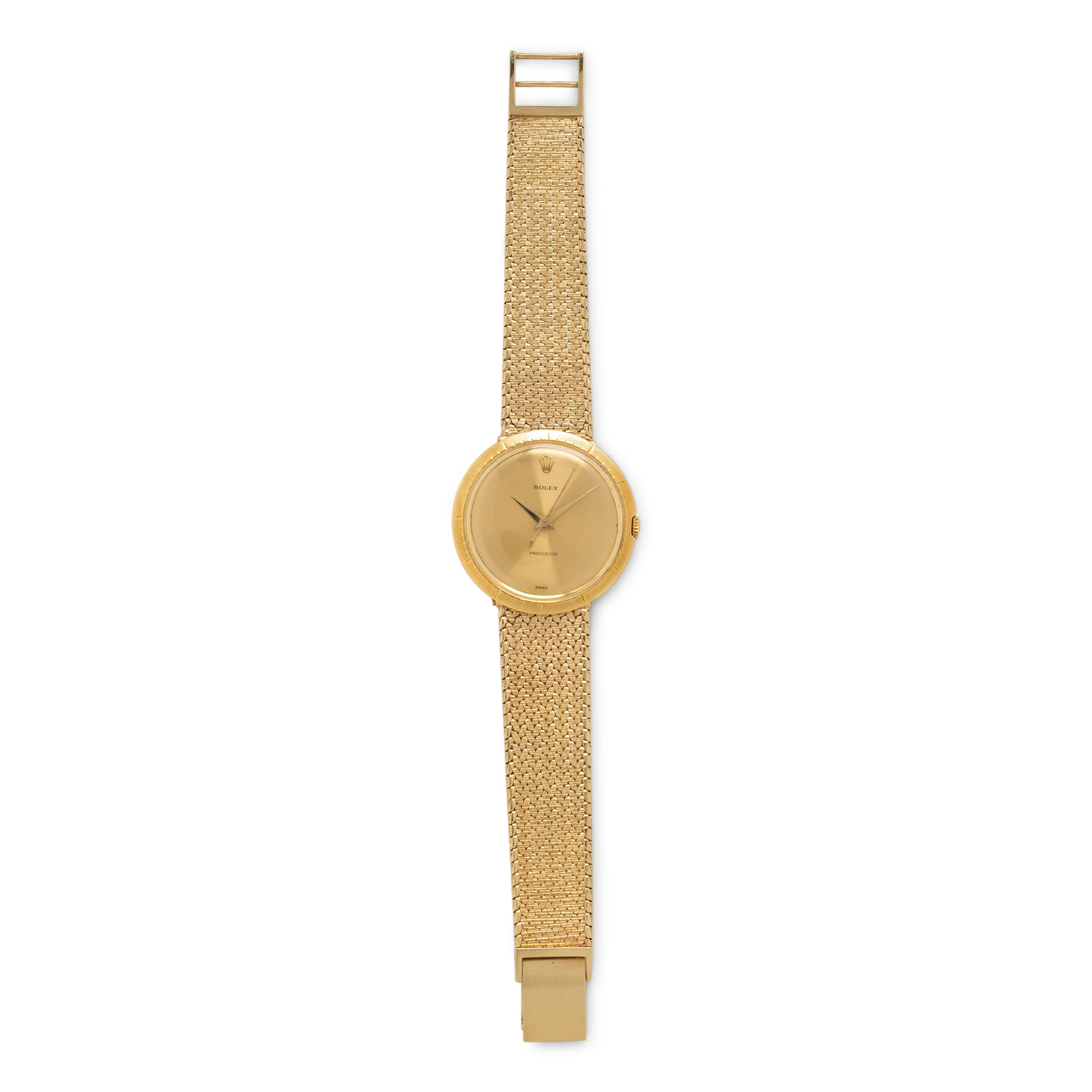 Rolex, Ref. 9919, 18K Yellow Gold 'Precision' 'Metropolitan' 'Disco Volante' Watch, with Box
