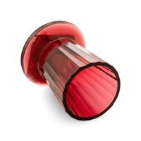 A Russian Imperial Glass Factory Ruby Glass Tumbler