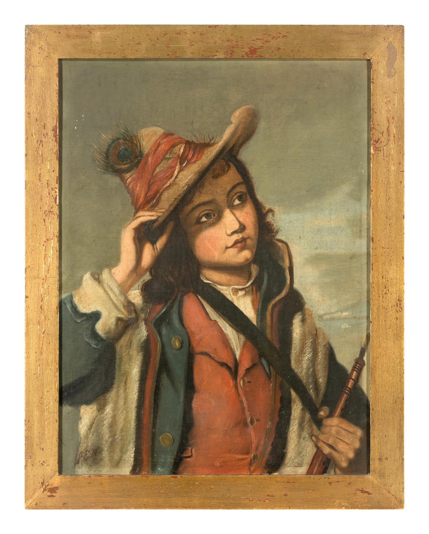 Neapolitan Boy and Girl (a pair of works)
