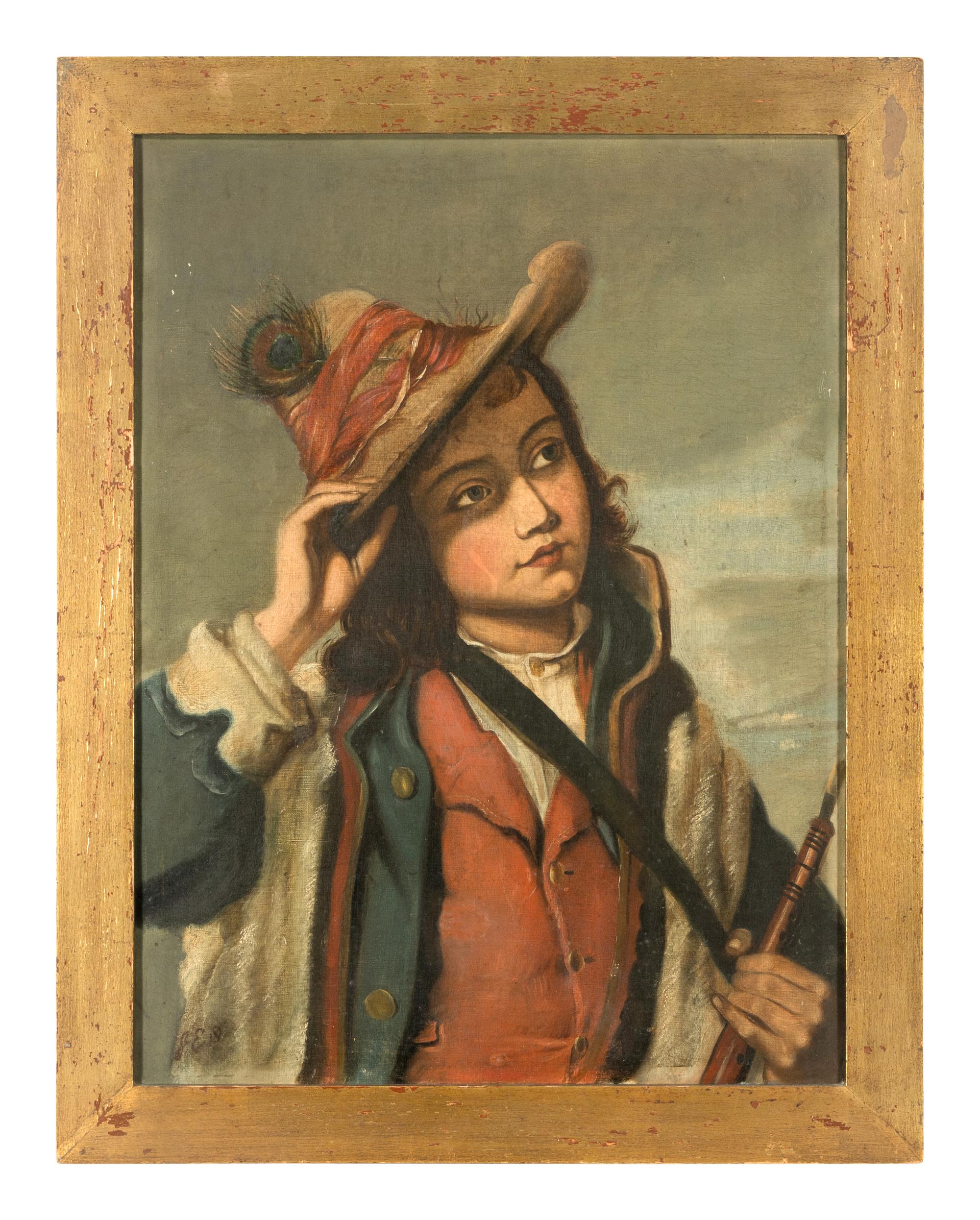 Neapolitan Boy and Girl (a pair of works)