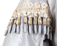 Silk Taffeta Three Piece Dress, 1870s