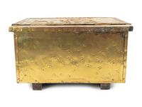 An English Chased Brass Box