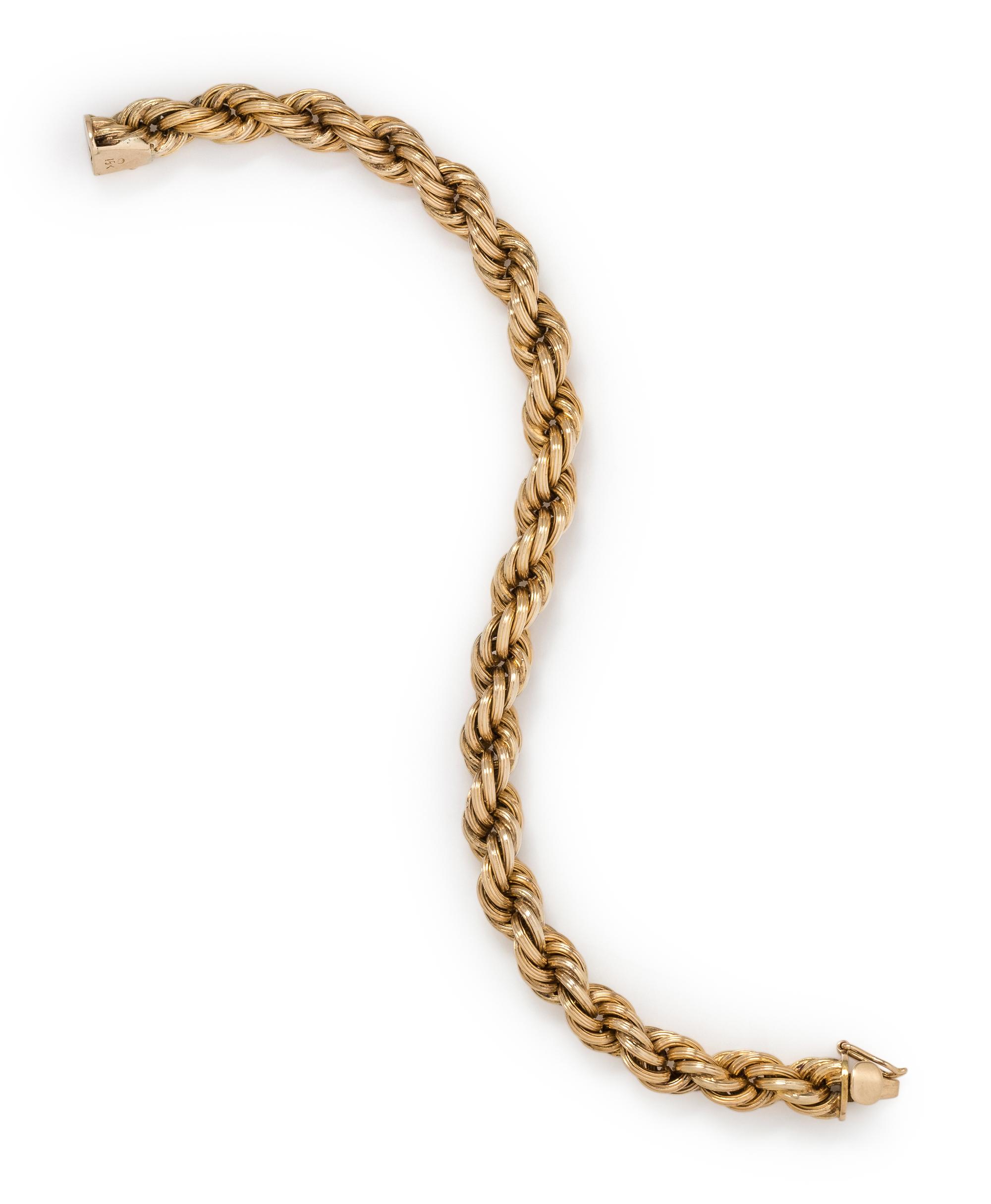 YELLOW GOLD BRACELET