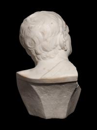 A Grand Tour Marble Portrait Bust of Lysimachus
