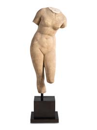 A Continental Marble Torso of Venus