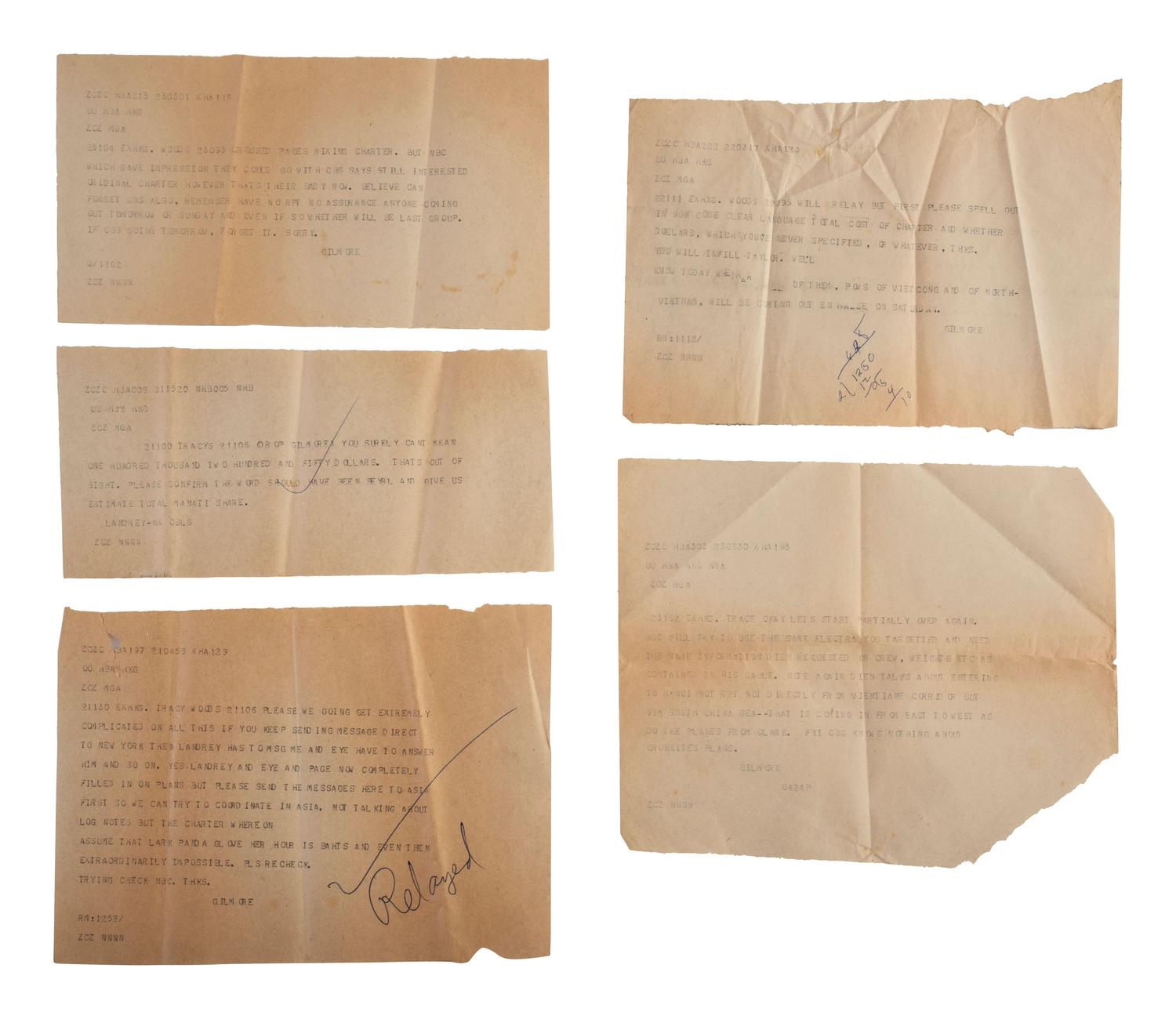 [VIETNAM WAR] - [WOMEN]. Vietnam War-era papers of Pulitzer Prize-winning combat journalist Tracy A. Wood (1943-2020), including documents related to the 1973 release of American POWs in Hanoi.