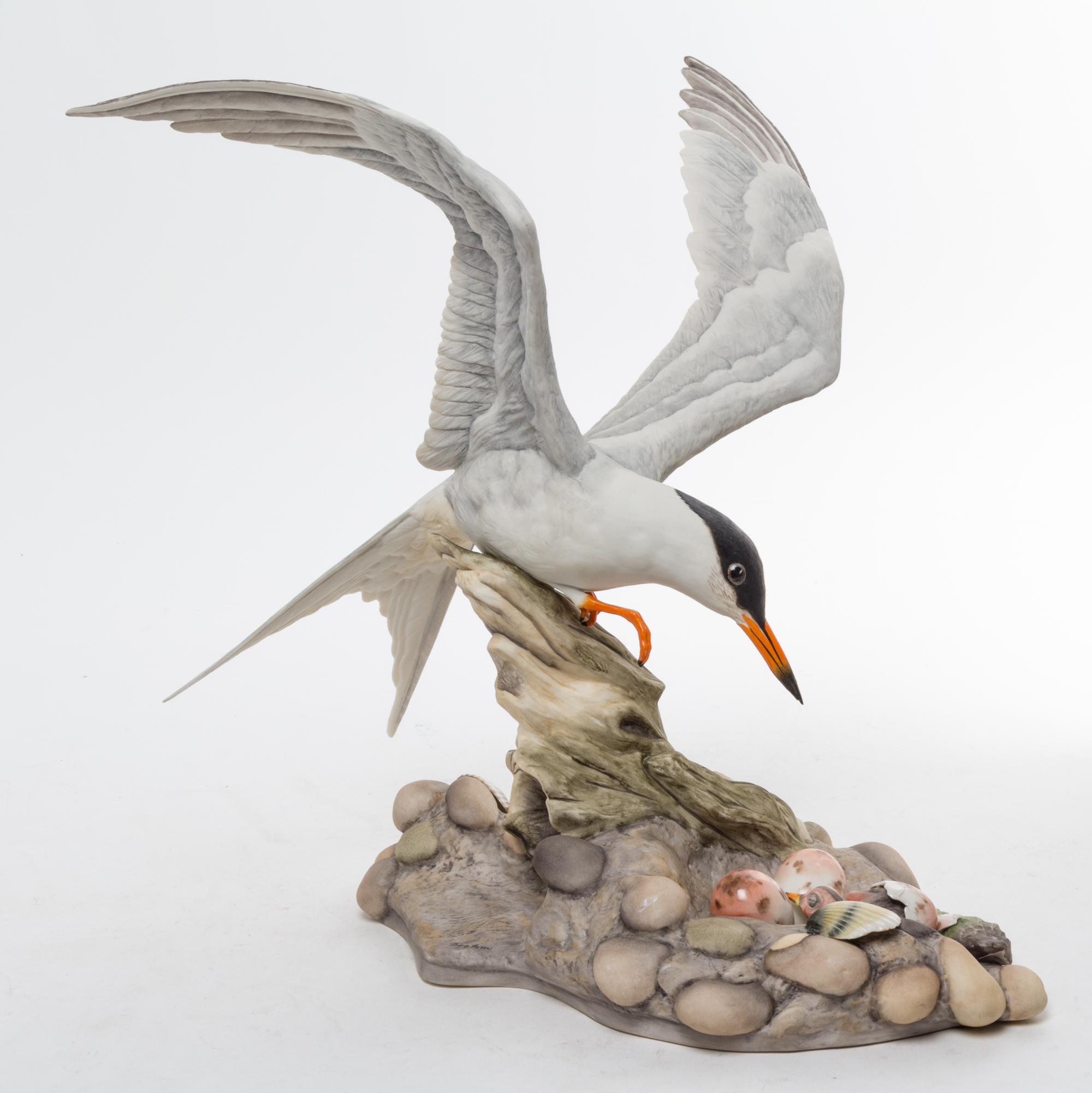 A Boehm Model of a Tern Height 14 inches.