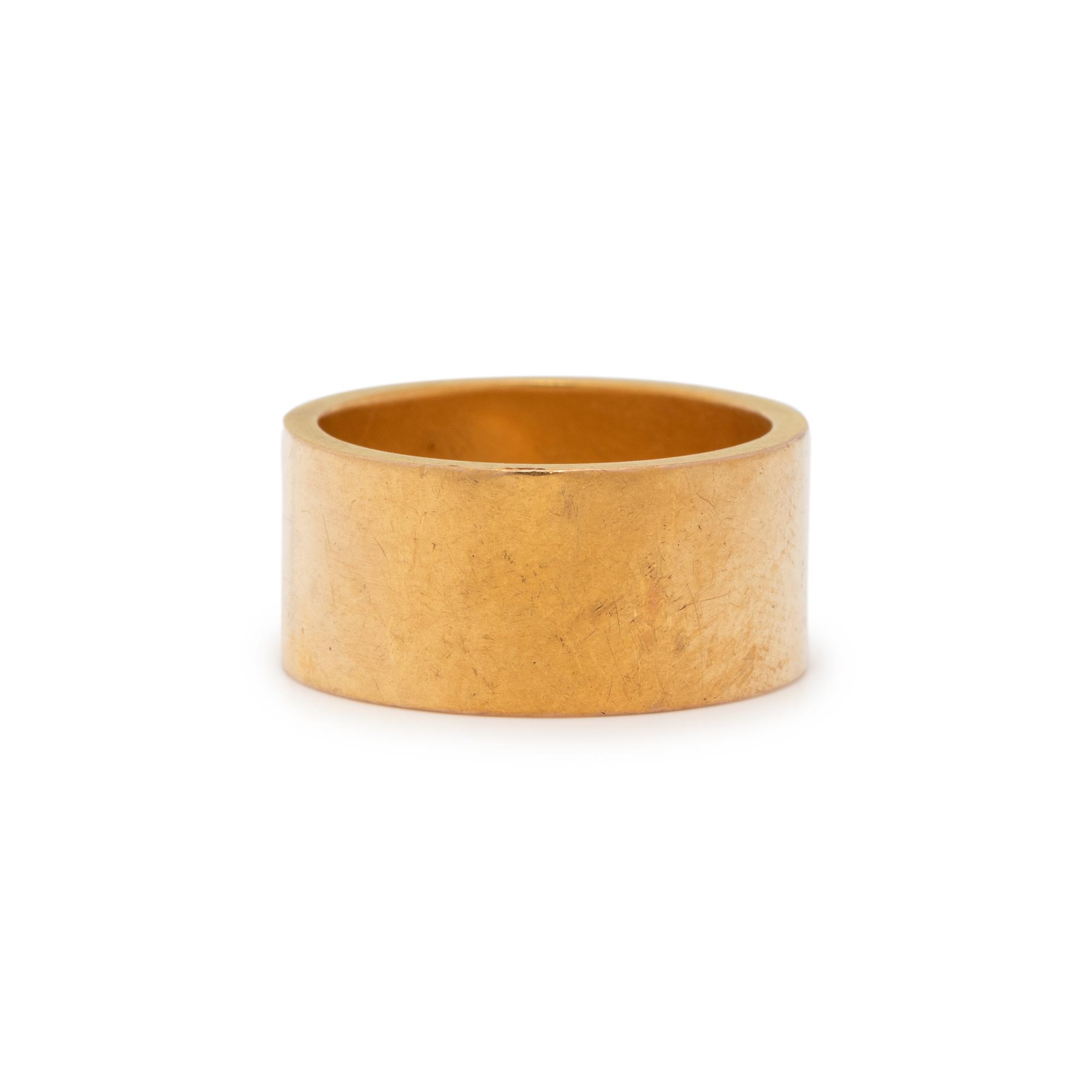 YELLOW GOLD AND TURQUOISE RING