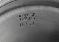 A Set of Eight American Silver Water Goblets