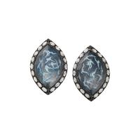SEVAN BICAKCI, DIAMOND AND INTAGLIO CUFFLINKS